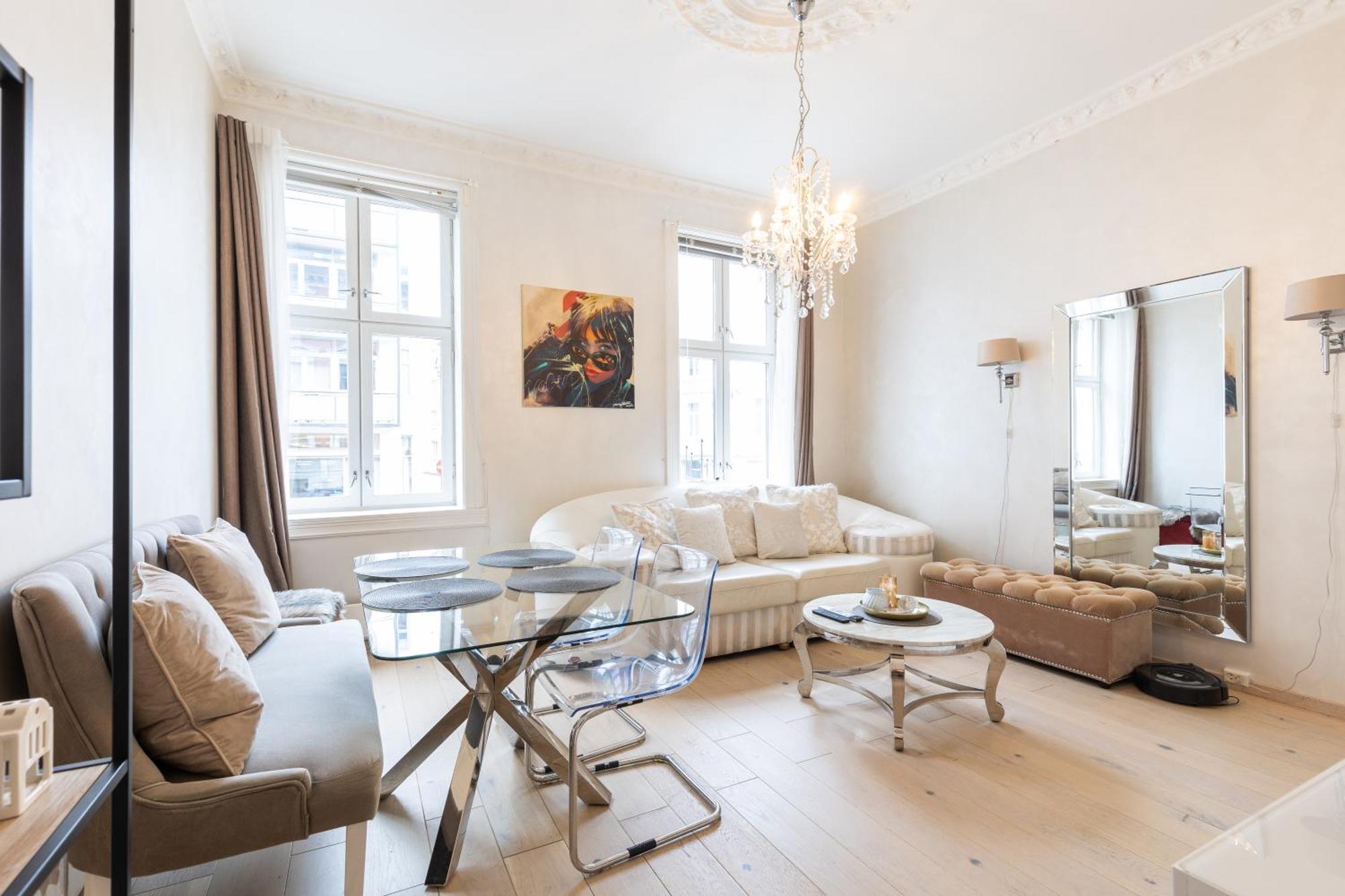 Royal Neighbourhood Elegant Flat In Central Oslo Bagian luar foto